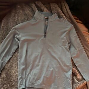 Boys Blue Half-Zip Quarter Zip